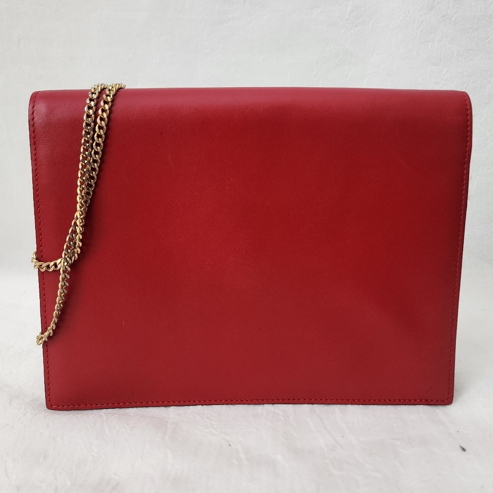 Auth Christian Dior CD Logo Chain Shoulder Bag - Picture 2 of 11